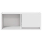 vidaXL Dulapuri TV 2 buc Alb 60x31x25,5 cm Lemn prelucrat vidaXL Dulapuri TV 2 buc Alb 60x31x25,5 cm Lemn prelucrat