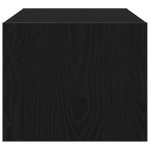 vidaXL Dulap TV Stejar negru 60x31x25,5 cm Lemn prelucrat