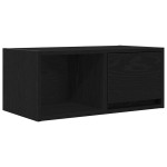 vidaXL Dulapuri TV 2 buc stejar negru 60x31x25,5 cm lemn prelucrat