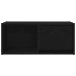 vidaXL Dulapuri TV 2 buc stejar negru 60x31x25,5 cm lemn prelucrat