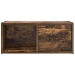 vidaXL Dulap TV stejar afumat 60x31x25,5 cm din lemn de prelucrare
