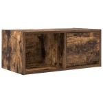vidaXL Dulapuri TV 2 buc Stejar afumat 60x31x25,5 cm Lemn prelucrat