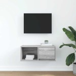 vidaXL Dulap TV Gri Sonoma 60x31x25,5 cm lemn prelucrat