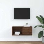 vidaXL Dulap TV Stejar maro 60x31x25,5 cm Lemn prelucrat