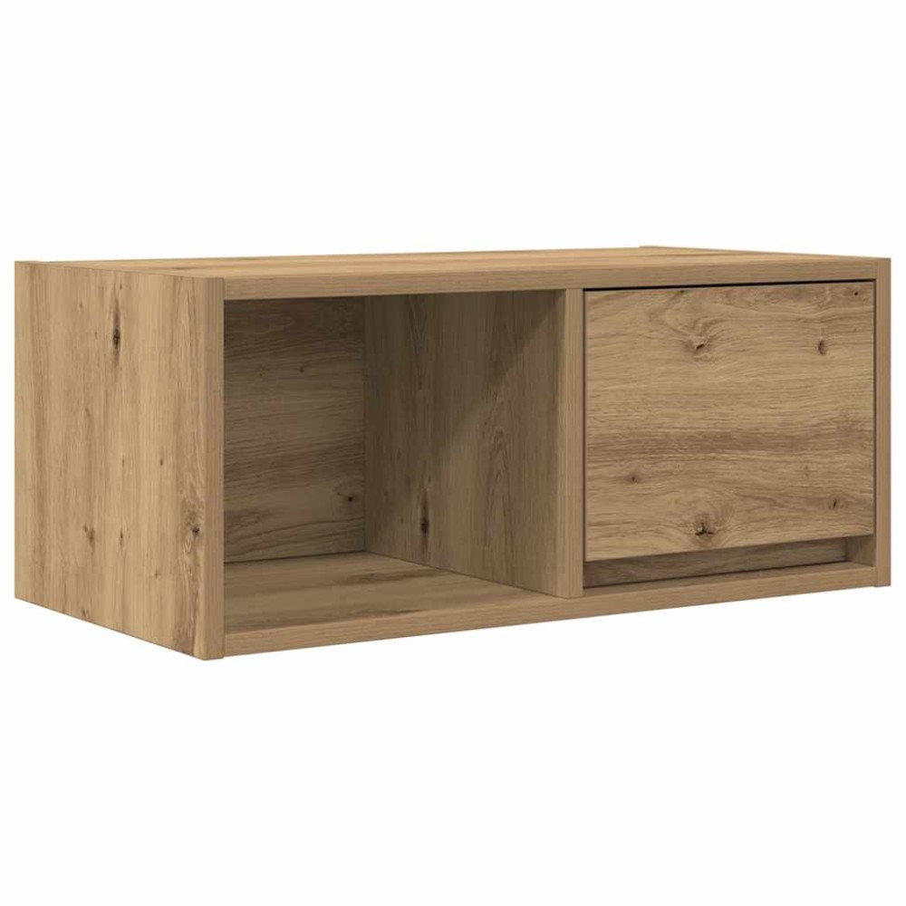 vidaXL Dulap TV Artisan Stejar 60x31x25,5 cm Lemn prelucrat