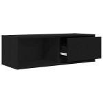 vidaXL Dulapuri TV 2 buc Stejar negru 80x31x25,5 cm Lemn prelucrat
