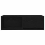 vidaXL Dulapuri TV 2 buc Stejar negru 80x31x25,5 cm Lemn prelucrat