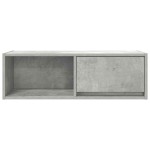 vidaXL Dulap TV Beton Gri 80x31x25,5 cm Lemn prelucrat