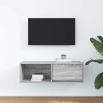 vidaXL Dulap TV Gri Sonoma 80x31x25,5 cm lemn prelucrat