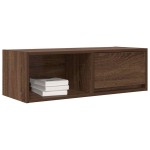 vidaXL Dulap TV Stejar maro 80x31x25,5 cm Lemn prelucrat