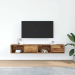 vidaXL Dulapuri TV 2 buc Lemn vechi 80x31x25,5 cm Lemn prelucrat vidaXL Dulapuri TV 2 buc Lemn vechi 80x31x25,5 cm Lemn prelucrat