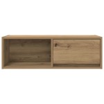 vidaXL Dulap TV Artisan Stejar 80x31x25,5 cm Lemn prelucrat