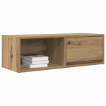 vidaXL Dulapuri TV 2 buc Stejar Artisan 80x31x25,5 cm Lemn prelucrat