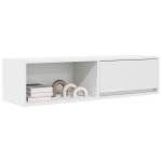 vidaXL Dulapuri TV 2 buc Alb 100x31x25,5 cm Lemn prelucrat vidaXL Dulapuri TV 2 buc Alb 100x31x25,5 cm Lemn prelucrat
