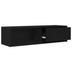 vidaXL Dulapuri TV 2 buc Stejar negru 100x31x25,5 cm Lemn prelucrat