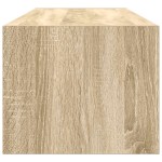 vidaXL Comodă TV, stejar sonoma, 100x31x25,5 cm, lemn prelucrat vidaXL Comodă TV, stejar sonoma, 100x31x25,5 cm, lemn prelucrat