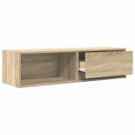 vidaXL Dulapuri TV 2 buc Stejar Sonoma 100x31x25,5 cm Lemn prelucrat