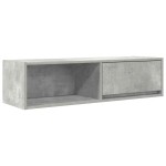vidaXL Comodă TV, gri beton, 100x31x25,5 cm, lemn prelucrat