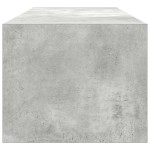 vidaXL Comodă TV, gri beton, 100x31x25,5 cm, lemn prelucrat