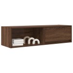 vidaXL Dulapuri TV 2 buc Stejar maro 100x31x25,5 cm Lemn prelucrat