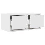 vidaXL Dulapuri TV 2 buc Alb 60x31x25,5 cm Lemn prelucrat