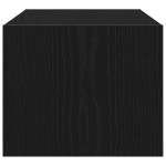 vidaXL Dulap TV Stejar negru 60x31x25,5 cm Lemn prelucrat