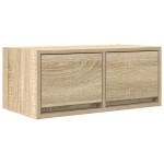 vidaXL Dulapuri TV 2 buc Stejar Sonoma 60x31x25,5 cm Lemn prelucrat