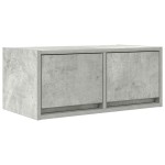 vidaXL Dulapuri TV 2 buc Beton Gri 60x31x25,5 cm Lemn prelucrat vidaXL Dulapuri TV 2 buc Beton Gri 60x31x25,5 cm Lemn prelucrat