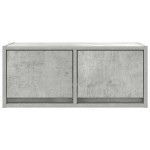 vidaXL Dulapuri TV 2 buc Beton Gri 60x31x25,5 cm Lemn prelucrat vidaXL Dulapuri TV 2 buc Beton Gri 60x31x25,5 cm Lemn prelucrat