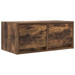 vidaXL Dulap TV stejar afumat 60x31x25,5 cm din lemn de prelucrare