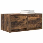 vidaXL Dulapuri TV 2 buc Stejar afumat 60x31x25,5 cm Lemn prelucrat