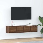 vidaXL Dulapuri TV 2 buc Stejar maro 60x31x25,5 cm Lemn prelucrat