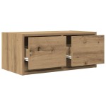 vidaXL Dulap TV Artisan Stejar 60x31x25,5 cm Lemn prelucrat
