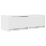 vidaXL Dulapuri TV 2 buc Alb 80x31x25,5 cm Lemn prelucrat vidaXL Dulapuri TV 2 buc Alb 80x31x25,5 cm Lemn prelucrat