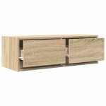 vidaXL Dulap TV Stejar Sonoma 80x31x25,5 cm Lemn prelucrat
