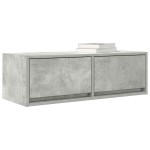 vidaXL Dulap TV Beton Gri 80x31x25,5 cm Lemn prelucrat