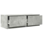 vidaXL Dulap TV Beton Gri 80x31x25,5 cm Lemn prelucrat
