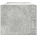 vidaXL Dulap TV Beton Gri 80x31x25,5 cm Lemn prelucrat