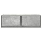 vidaXL Dulapuri TV 2 buc Beton Gri 80x31x25,5 cm Lemn prelucrat vidaXL Dulapuri TV 2 buc Beton Gri 80x31x25,5 cm Lemn prelucrat