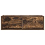 vidaXL Dulapuri TV 2 buc Stejar afumat 80x31x25,5 cm Lemn prelucrat