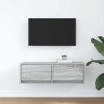 vidaXL Dulap TV Gri Sonoma 80x31x25,5 cm lemn prelucrat