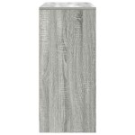 vidaXL Bufetă cu sertar Gri Sonoma 80x34x76 cm Lemn prelucrat