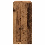 vidaXL Bufetă cu sertar Lemn vechi 80x34x76 cm Lemn prelucrat