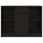 vidaXL Bufetă cu sertar Stejar negru 101x35x76 cm Lemn prelucrat vidaXL Bufetă cu sertar Stejar negru 101x35x76 cm Lemn prelucrat
