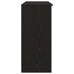 vidaXL Bufetă cu sertar Stejar negru 101x35x76 cm Lemn prelucrat vidaXL Bufetă cu sertar Stejar negru 101x35x76 cm Lemn prelucrat