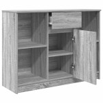 vidaXL Bufetă cu sertar Gri Sonoma 101x35x76 cm Lemn prelucrat
