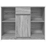 vidaXL Bufetă cu sertar Gri Sonoma 101x35x76 cm Lemn prelucrat