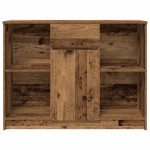 vidaXL Bufetă cu sertar Lemn vechi 101x35x76 cm Lemn prelucrat vidaXL Bufetă cu sertar Lemn vechi 101x35x76 cm Lemn prelucrat