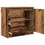 vidaXL Bufetă cu sertar Lemn vechi 71x35x65 cm Lemn prelucrat vidaXL Bufetă cu sertar Lemn vechi 71x35x65 cm Lemn prelucrat