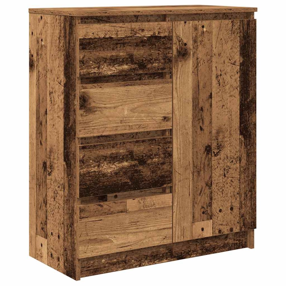 vidaXL Bufetă cu sertare Lemn vechi 71x35x84 cm Lemn prelucrat